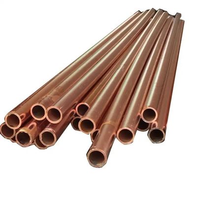Customized C14500 Tellurium Copper Pipe Tube JIS Copper Line For Air Conditioner