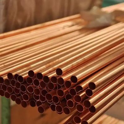 Customized C14500 Tellurium Copper Pipe Tube JIS Copper Line For Air Conditioner