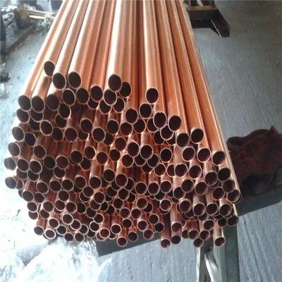 Customized C14500 Tellurium Copper Pipe Tube JIS Copper Line For Air Conditioner