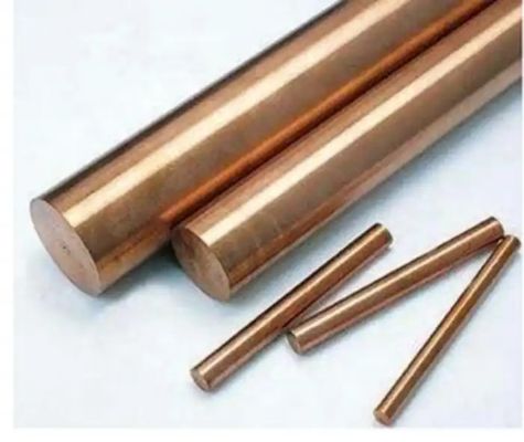 C52100 C6300 Copper Round Bar 6mm Beryllium Copper Rod For Household Appliances