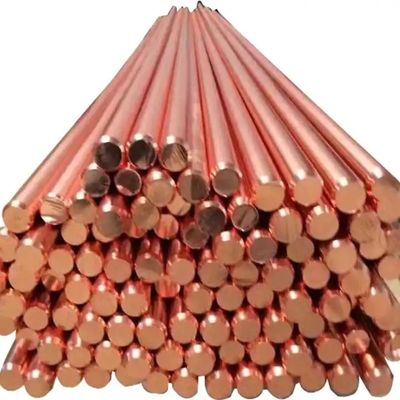 C52100 C6300 Copper Round Bar 6mm Beryllium Copper Rod For Household Appliances