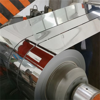 Özelleştirilmiş 2B BA Ayna Kaplama Dekoratif Çelik Şerit Paslanmaz Çelik Şerit 50mm