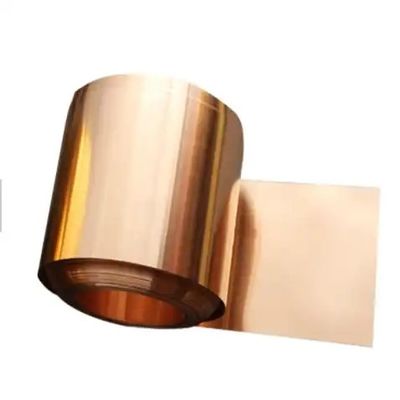 Flat Copper Strip Coil C1100 Oxygen Free Red Pure Copper Coil For Transformer