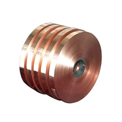 Profesyonel tedarikçi Bakır Folyo 0.1mm C2100 C2200 C2400 Bakır Şerit Bobin
