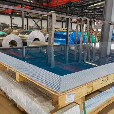 Tekne Gövdesi ve Gemi İnşası için Yüksek Yorulma Dayanımına sahip 5052 Deniz Sınıfı Alüminyum Levha 2.0mm Magnezyum Alaşımı