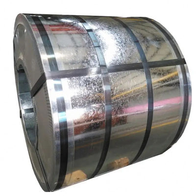 SGCC Sıcak Dip Galvanizli Bobin 0.1-3mm Düzenli Spangle Yüzeyi Zn30 Zn40 Zn100 DX51D