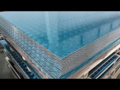 8mm Alüminyum Elmas Plate Metal Embossed Perforated Alüminyum Checker Plate Sheet Vitrin